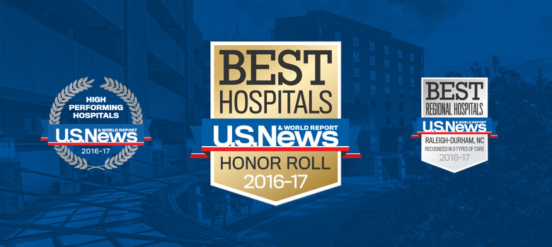 Duke Again Among Top Ranked U.S. Hospitals