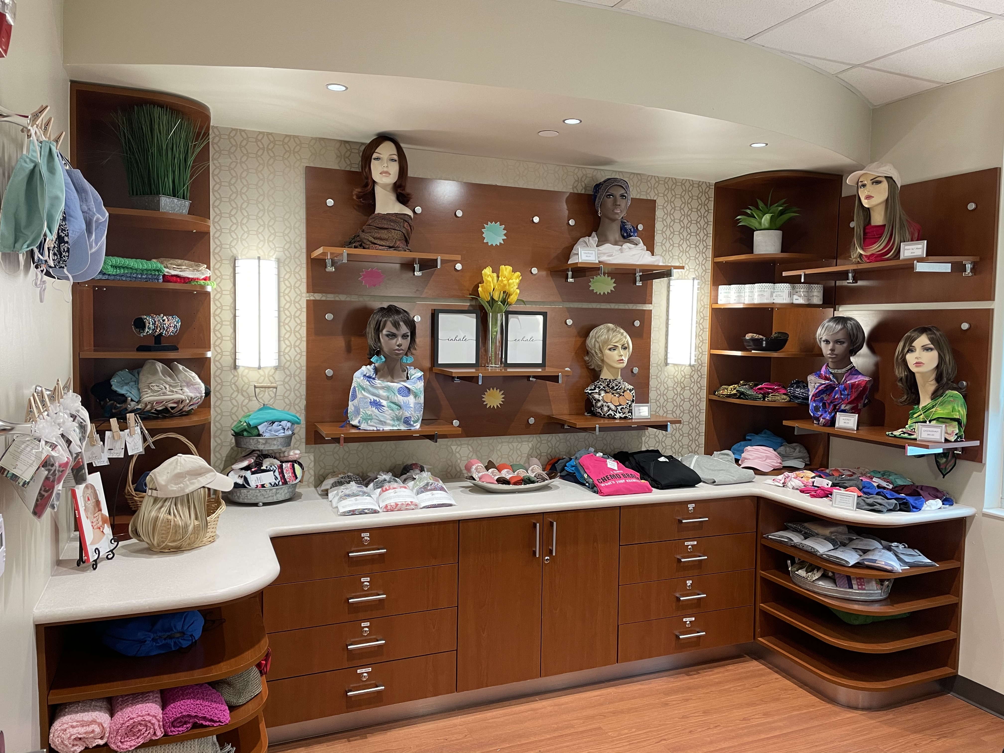 A boutique for wigs and other cancer care needs